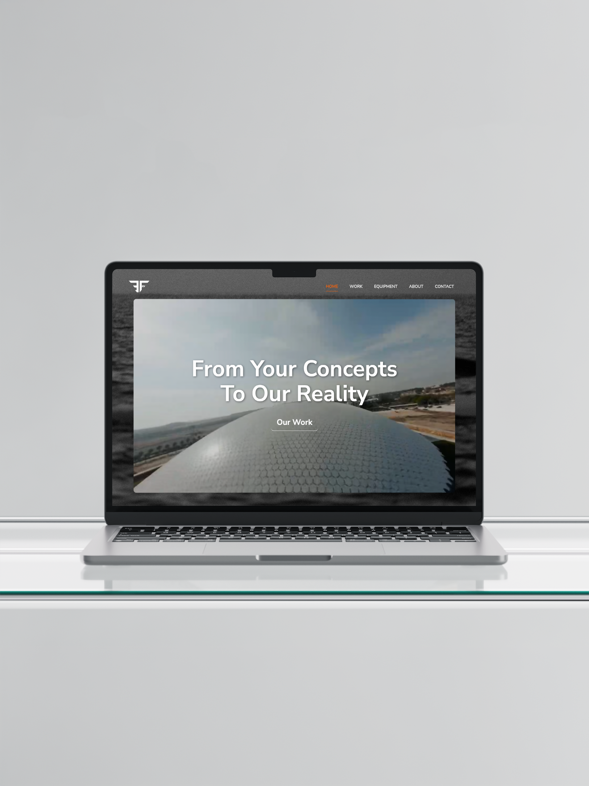 Portfolio Website For Drone Videographer