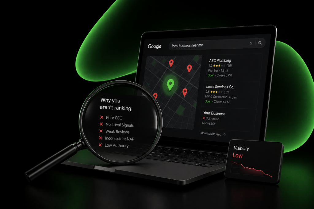 Why Most Local Businesses Struggle To Rank On Google